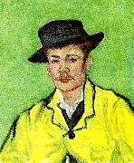 portratt av armand roulin Vincent Van Gogh